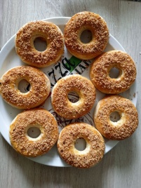 Кольцо песочное ореховое 4 шт